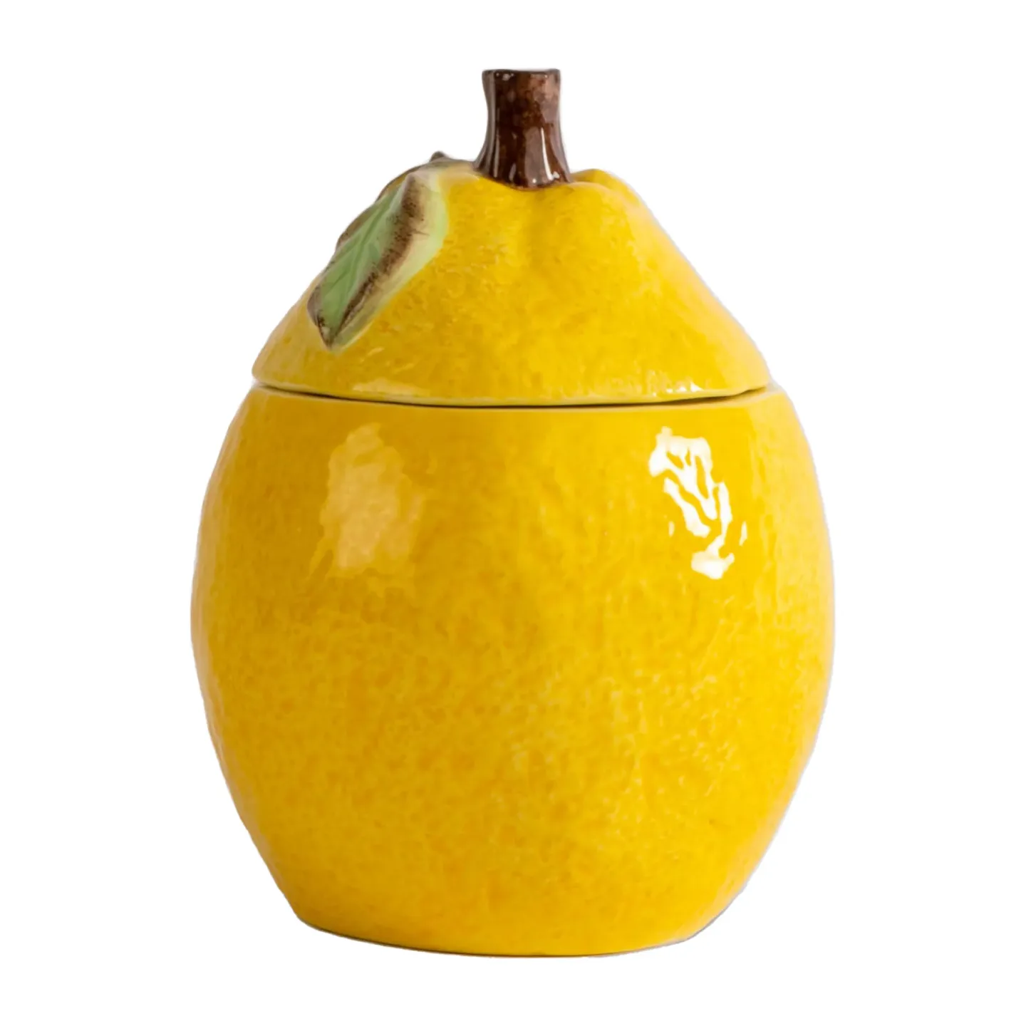 Byon Lemon skål med lock Ø11x14,5 cm
