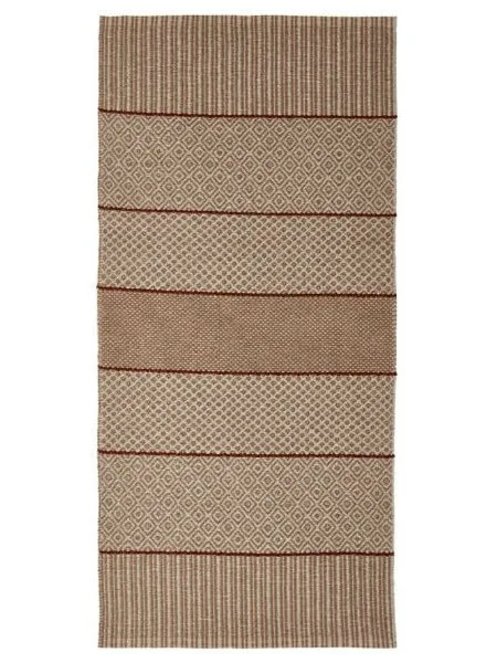 Plastmatter - Horredsmattan Alfie (rust) (Størrelse: 150 x 250 cm)