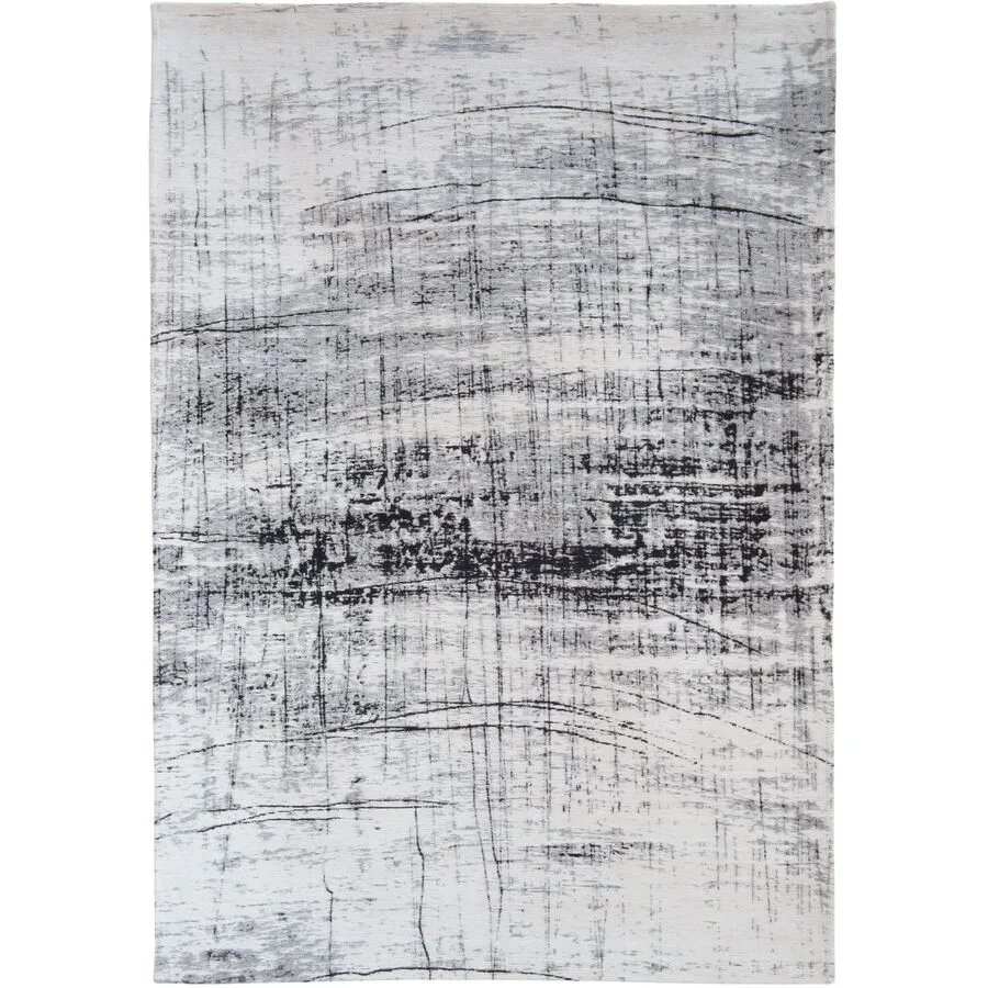 Teppich Griff Schwarz/Grau Polyester 280 cm 390 cm