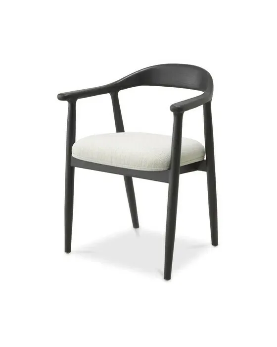 Beale spisestol sort / hvid