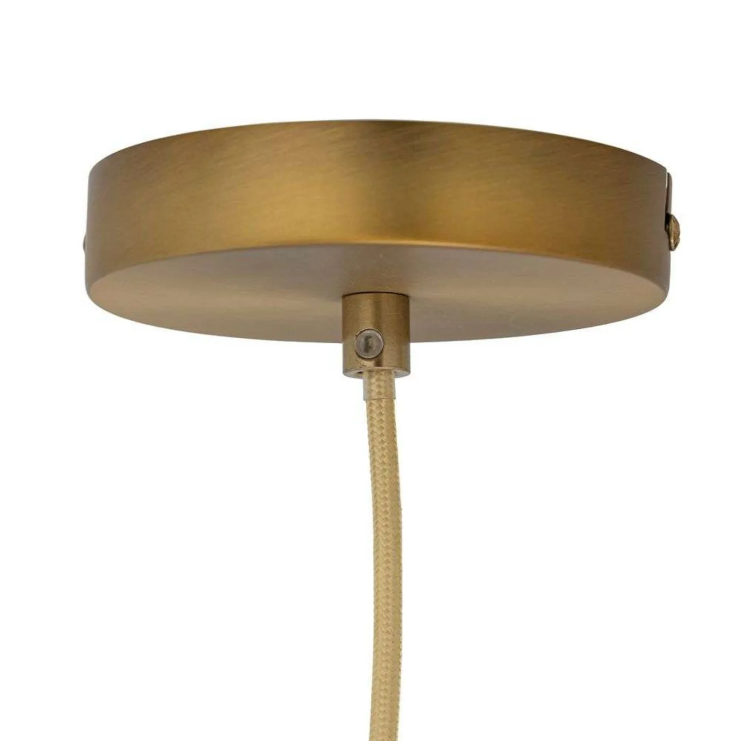 Bloomingville Azizi Pendelleuchte Glas Ø30cm Braun