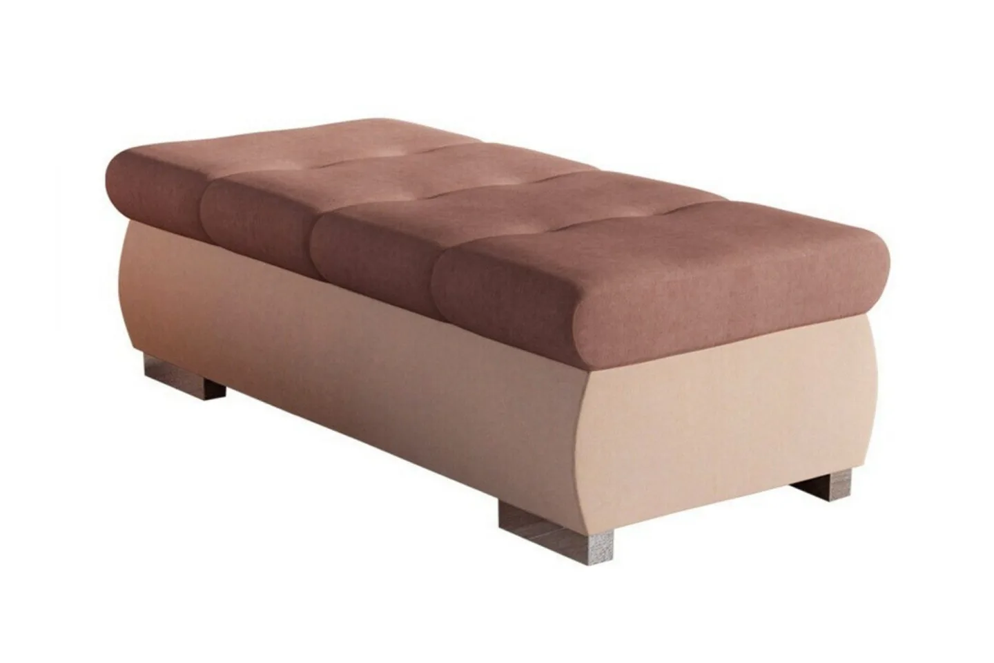 Cerys Fotpall 60 cm - Rosa