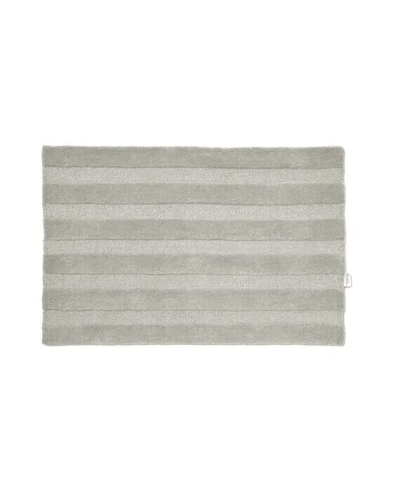 Stripe dørmåtte sølv