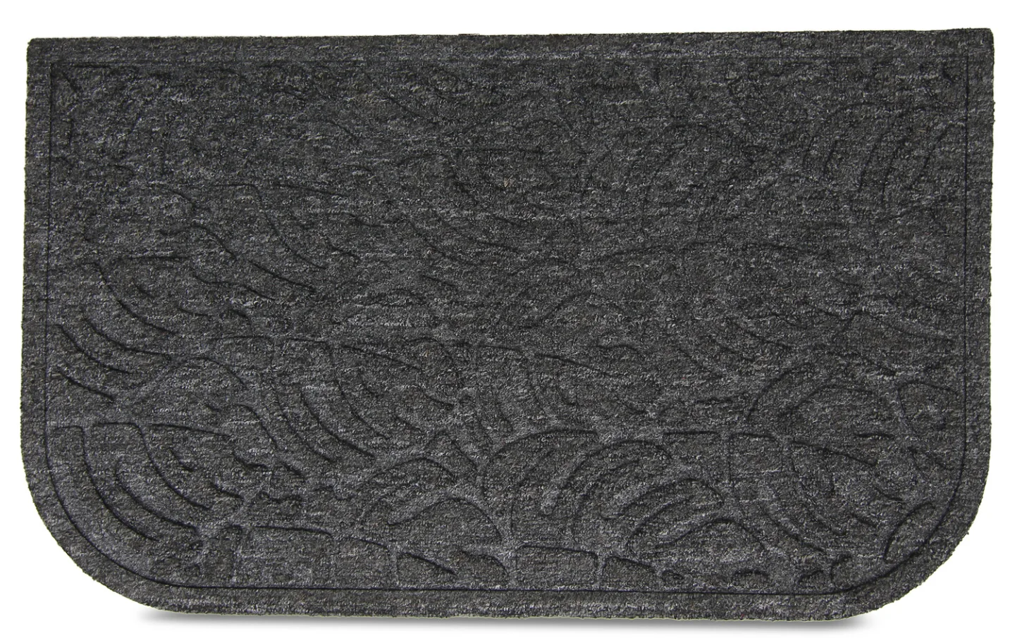 Dørmatte - Blair (mørk grå) (Størrelse: 45 x 75 cm)