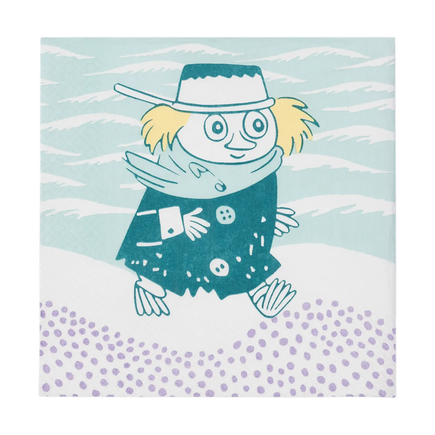 Moomin Arabia Beach day Mumin Papierserviette 33x33 cm 20 Stk. Multi