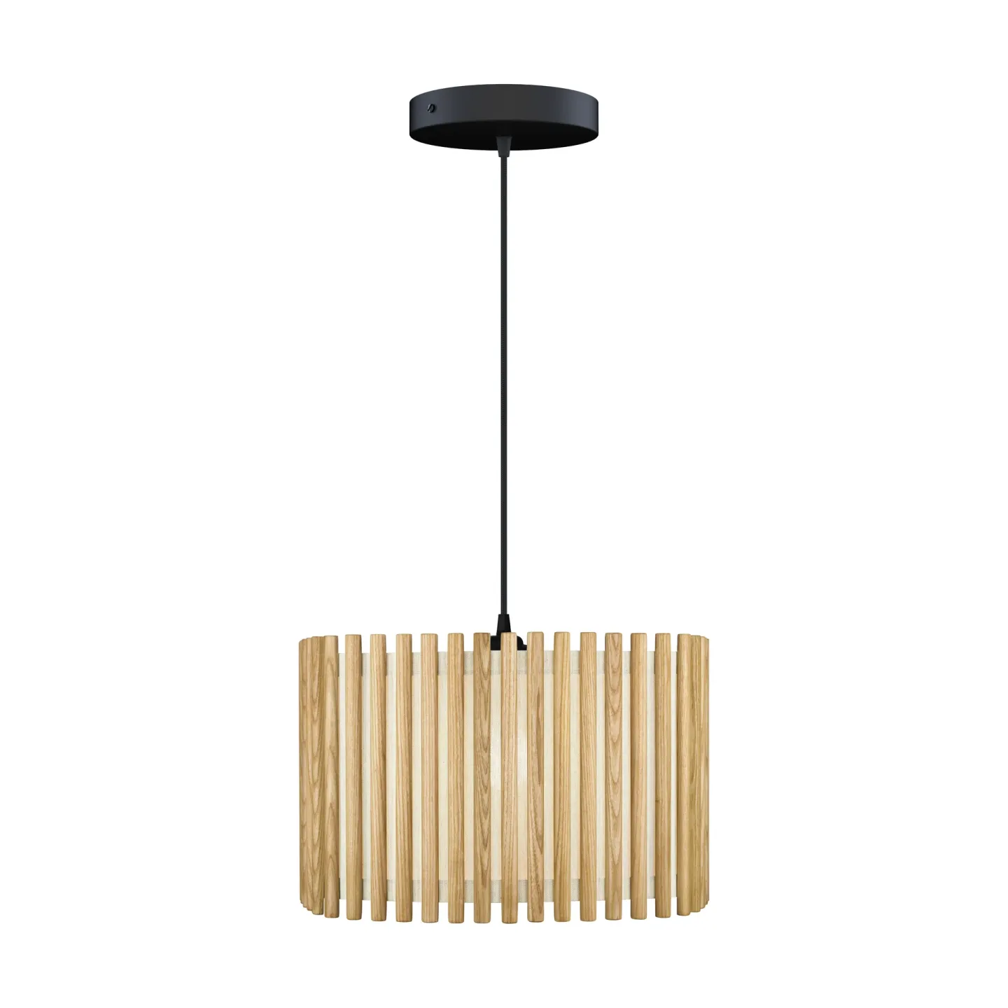 Umage Komorebi Pendelleuchte large Square oak-Schwarz