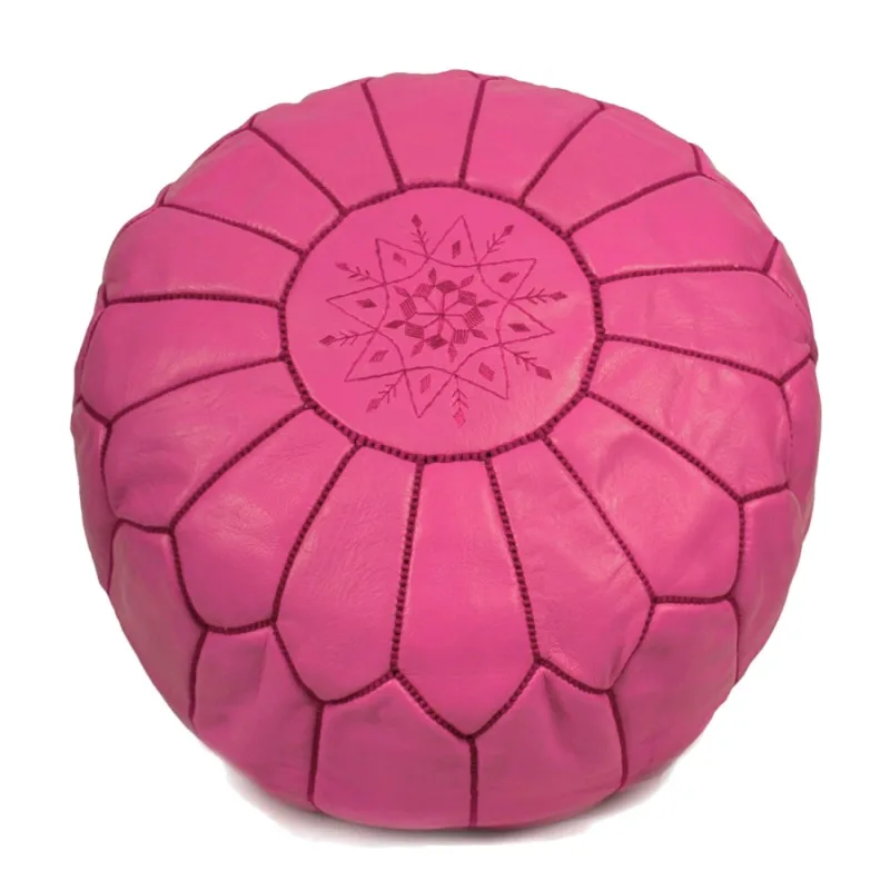 Sittepuff - Marokkansk skinnpuff (Rosa)