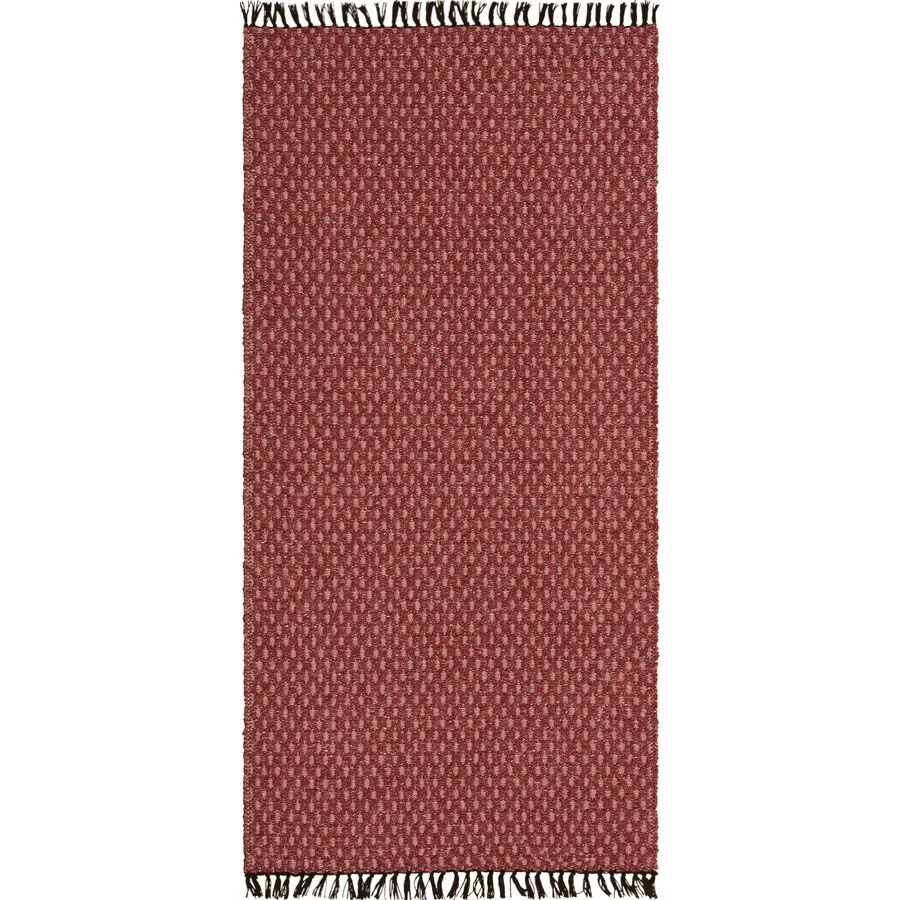 HORREDSMATTAN Teppich Julie Rot 70 cm 100 cm - Material: Mischgewebe