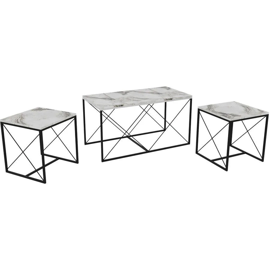 Yasam marmor Melaminbeschichtete Spanplatte B 100 T 50 cm