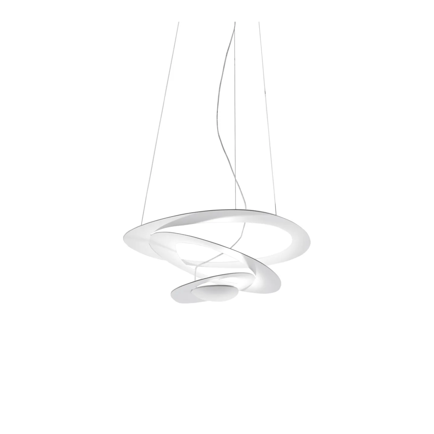 Artemide - Pirce Micro Led Pendellampa 3000K Vit - Pendellampor - Giuseppe Maurizio Scutellà - Vit