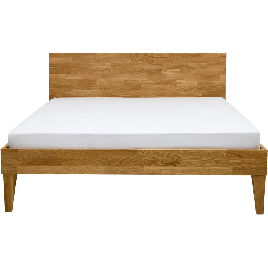 Bett Cyrill eiche Eiche Massivholz 160 x 200 cm