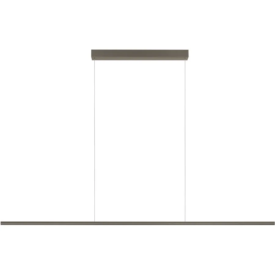 Designer-Pendellampe Bankamp Hexagon bronze 180 cm - Material: Aluminium/Stahl - LED - Lichtfarbe: Extra warmweiss - LED Energiesparlampen
