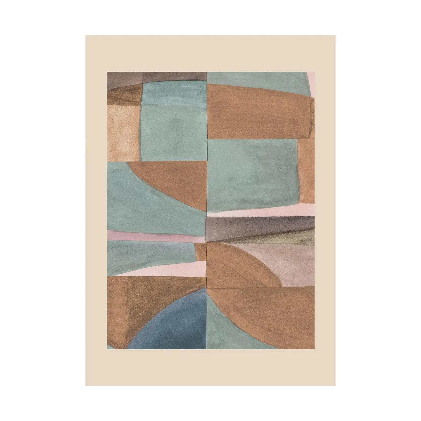 Paper Collective Autumn Forms 03 poster 30x40 cm