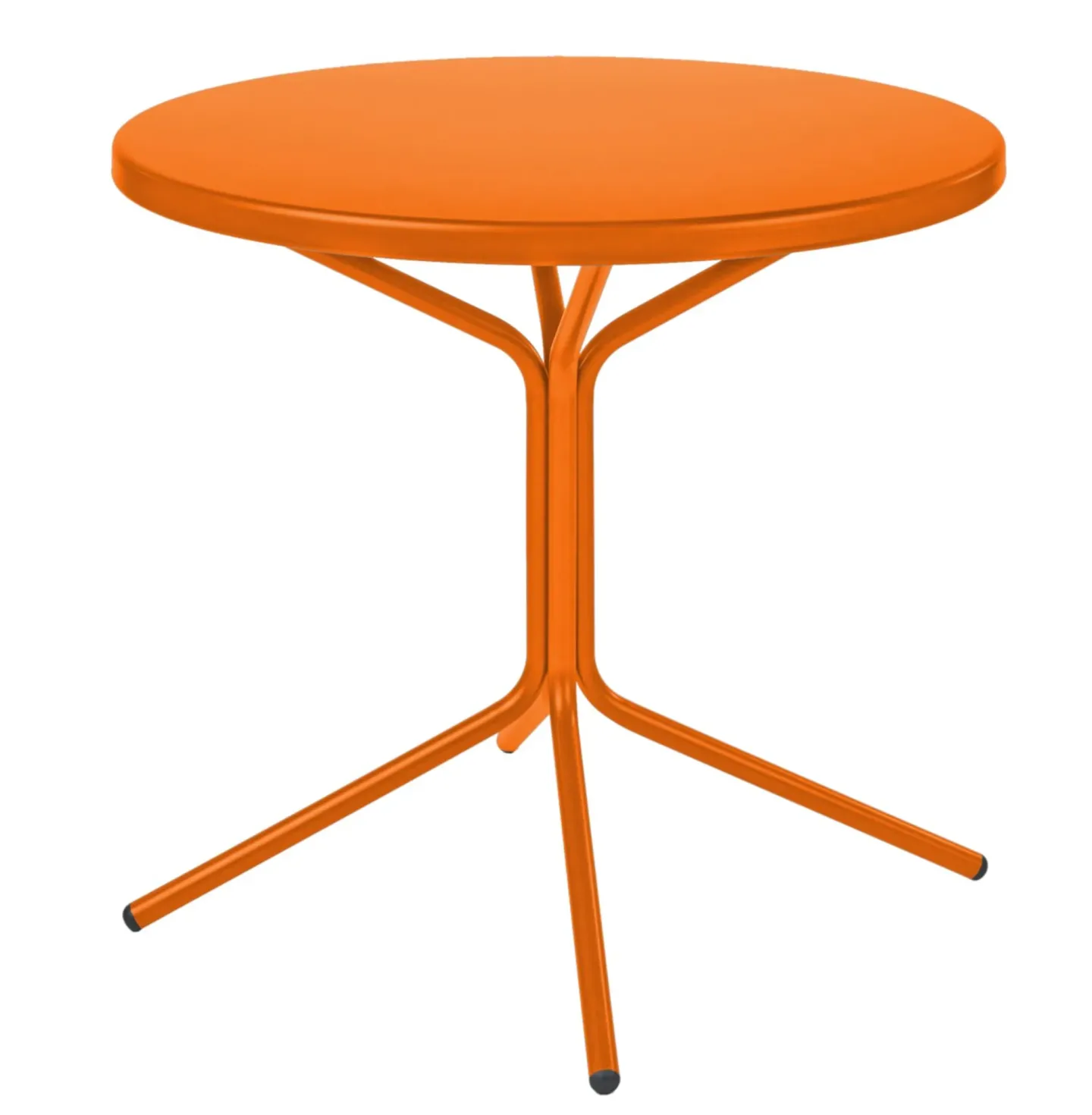 Schaffner Metall-Beistelltisch Pix Rund Orange | Schubiger Möbel