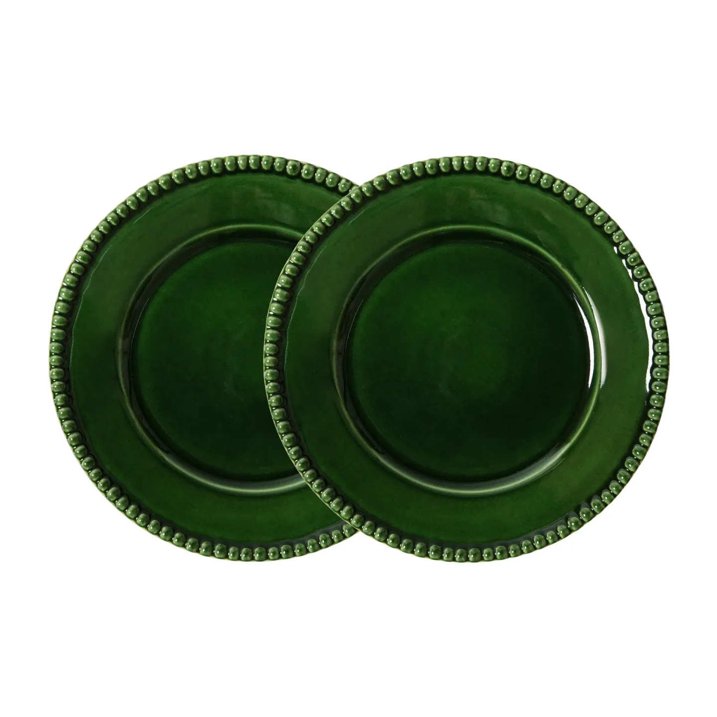 PotteryJo Daria Essteller Ø28cm 2er Pack Moss