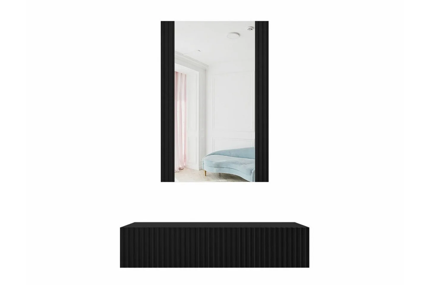 Strontian Sminkbord 80x42 cm Scandinavian Choice Black -