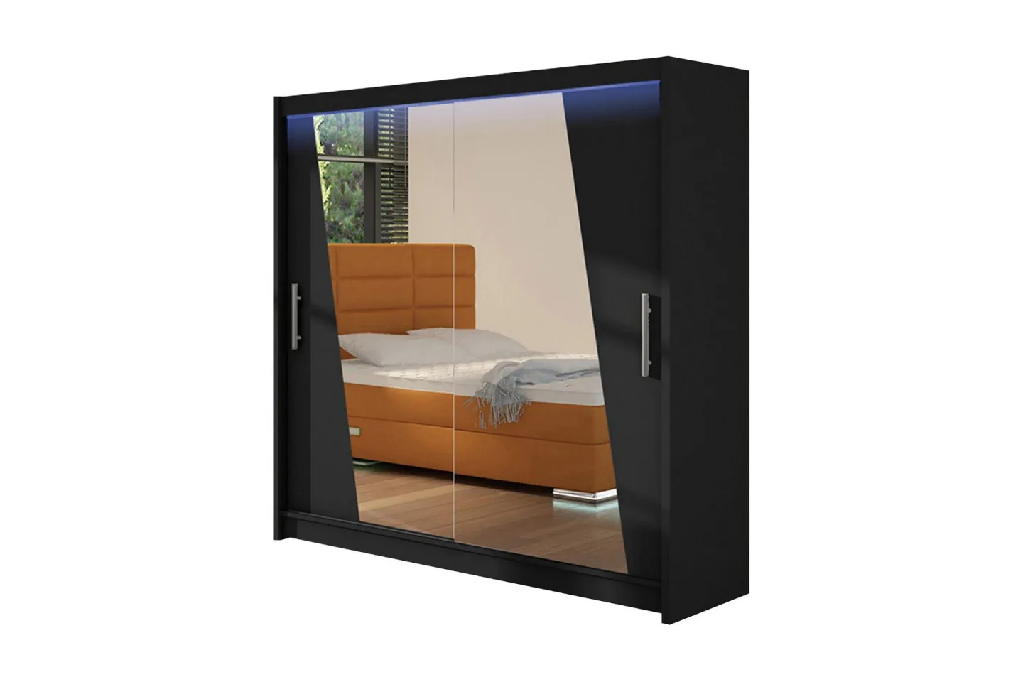 Prag Garderob LED-belysning - Svart|RGB LED