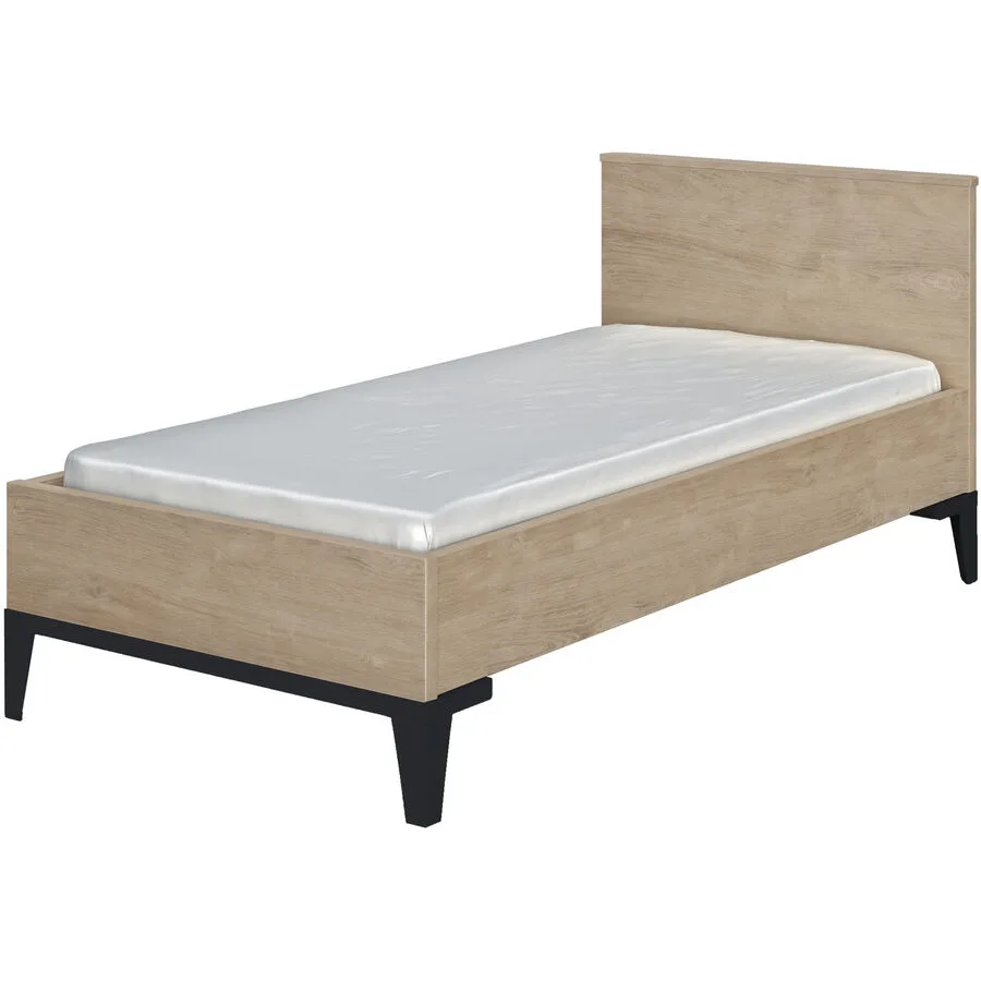 Umbauseiten Marg Eiche Bianco furniert/weiss Holzwerkstoff B 3 H 17 cm