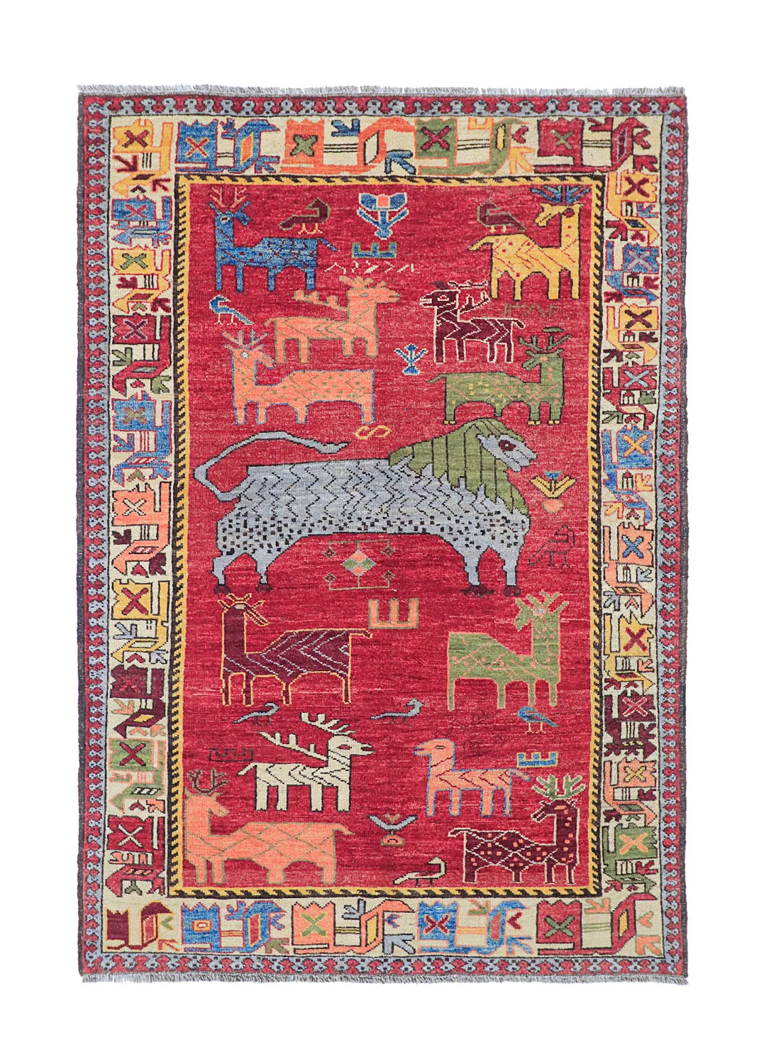 Orientalsk Teppe - Tribal Hand Knotted - 153 x 213 cm (Størrelse: 153 x 213 cm)