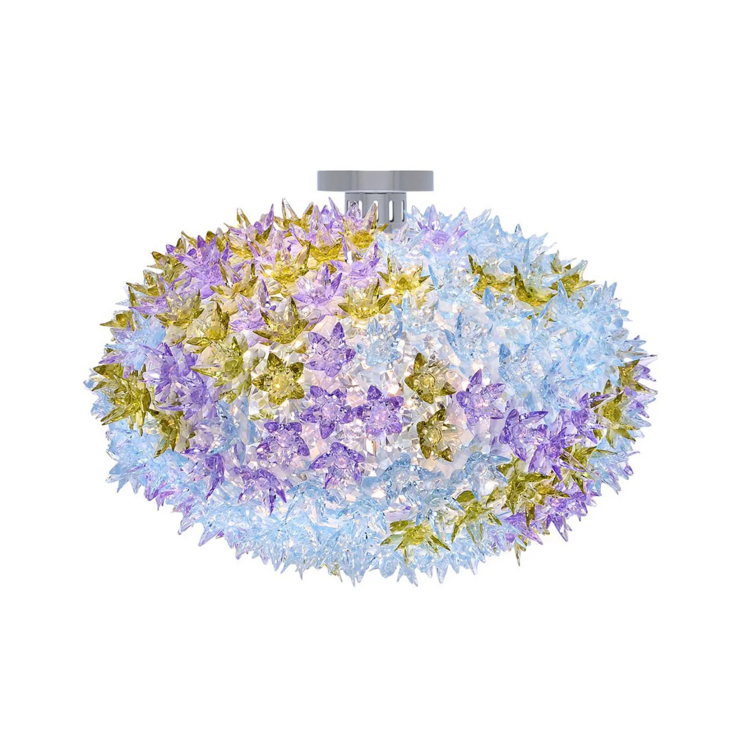 Bloom C1 Wandleuchte/Deckenleuchte Lavendel - Kartell - Wohnzimmer - Design - Kunststoff - Rund