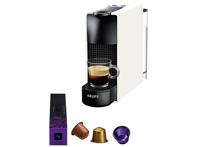 KRUPS NESPRESSO Kapselkaffeemaschine Essenza Mini White