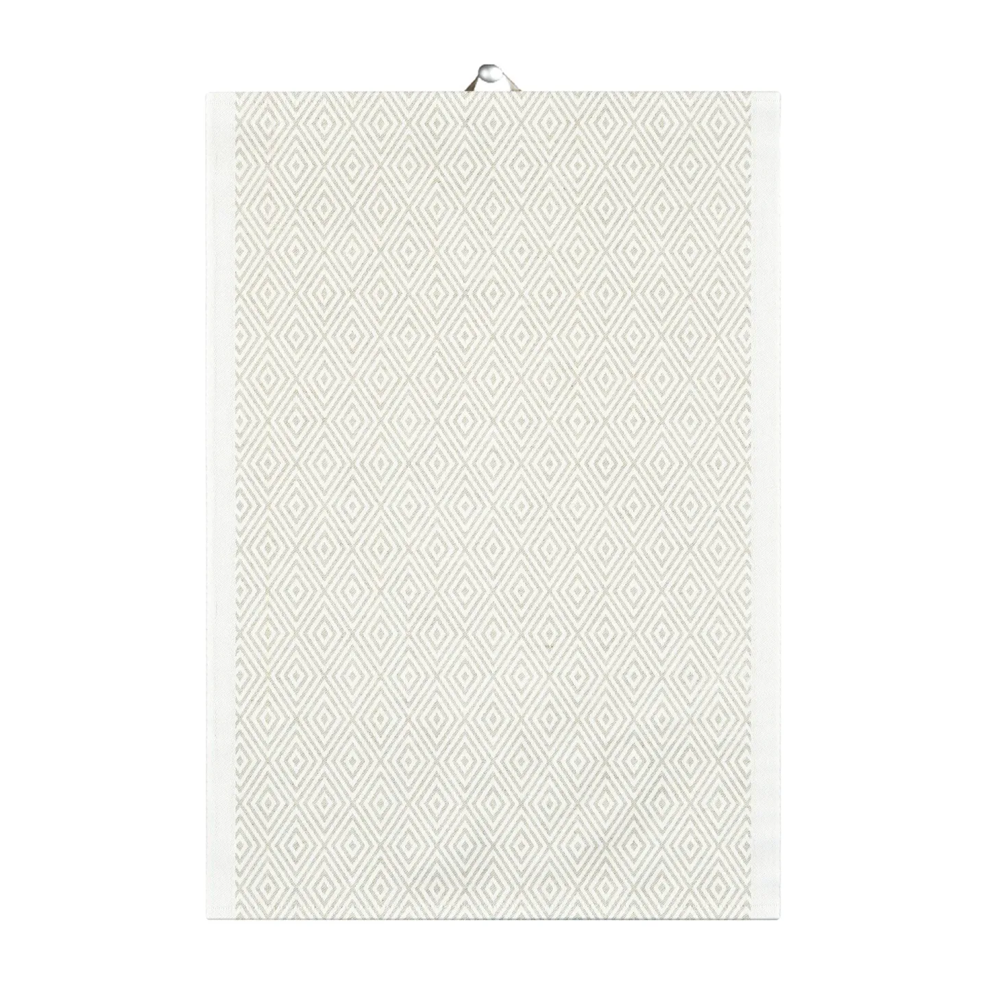 Ekelund Linneväveri Gåsöga kökshandduk oblekt 35x50 cm