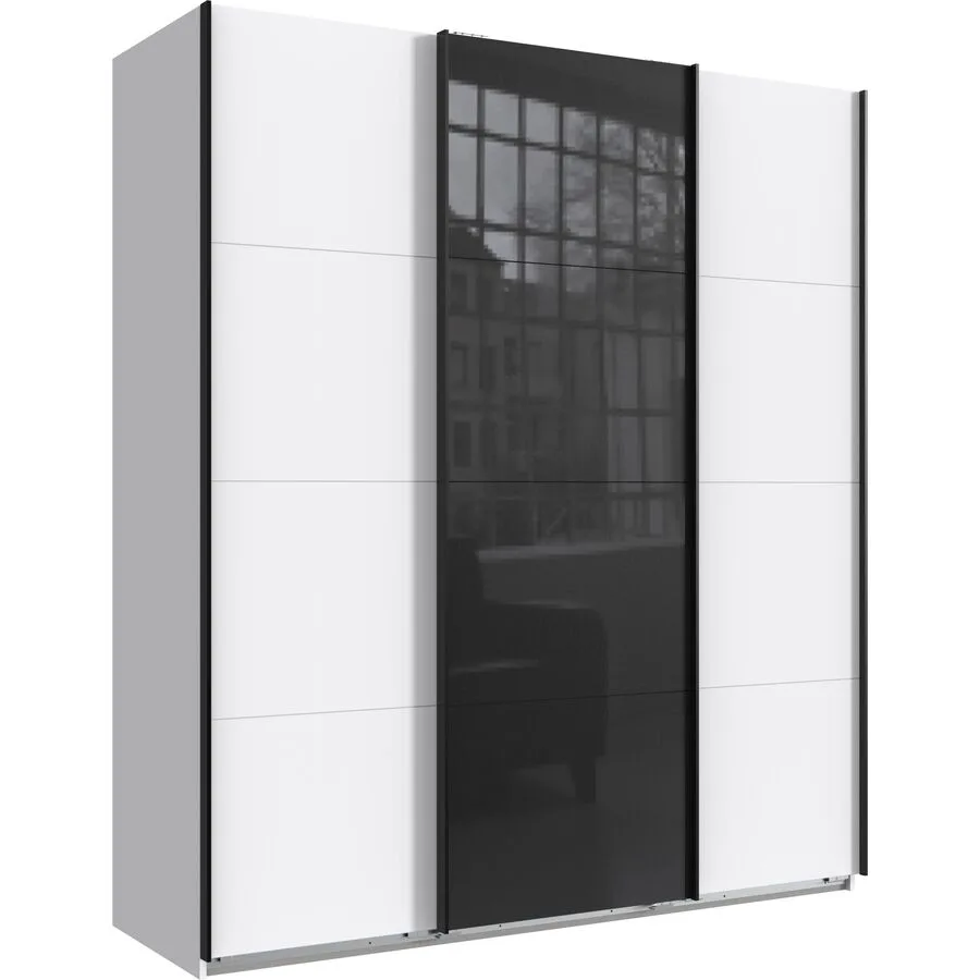 Kleiderschrank Neord weiss Holzwerkstoff B 180 cm
