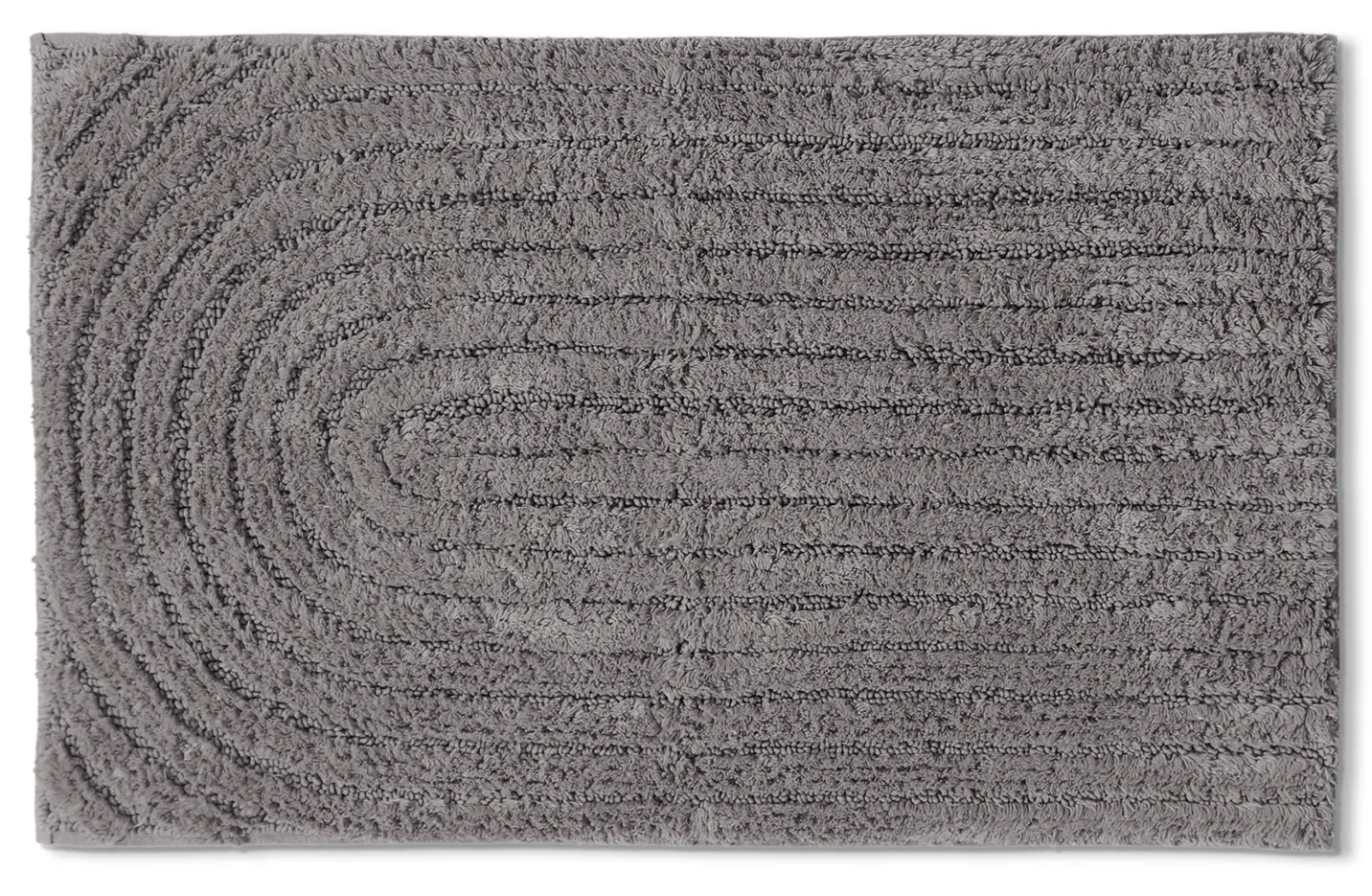 Baderomsmatte - Evena (mørkegrå) (Størrelse: 70 x 120 cm)