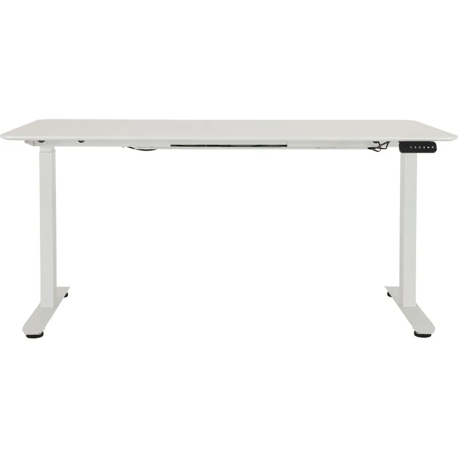 Schreibtisch Lario weiss MDF Höhenverstellbar B 160 T 80 cm