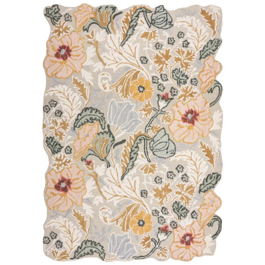Teppich Sour Rosa Wolle 120 cm 170 cm