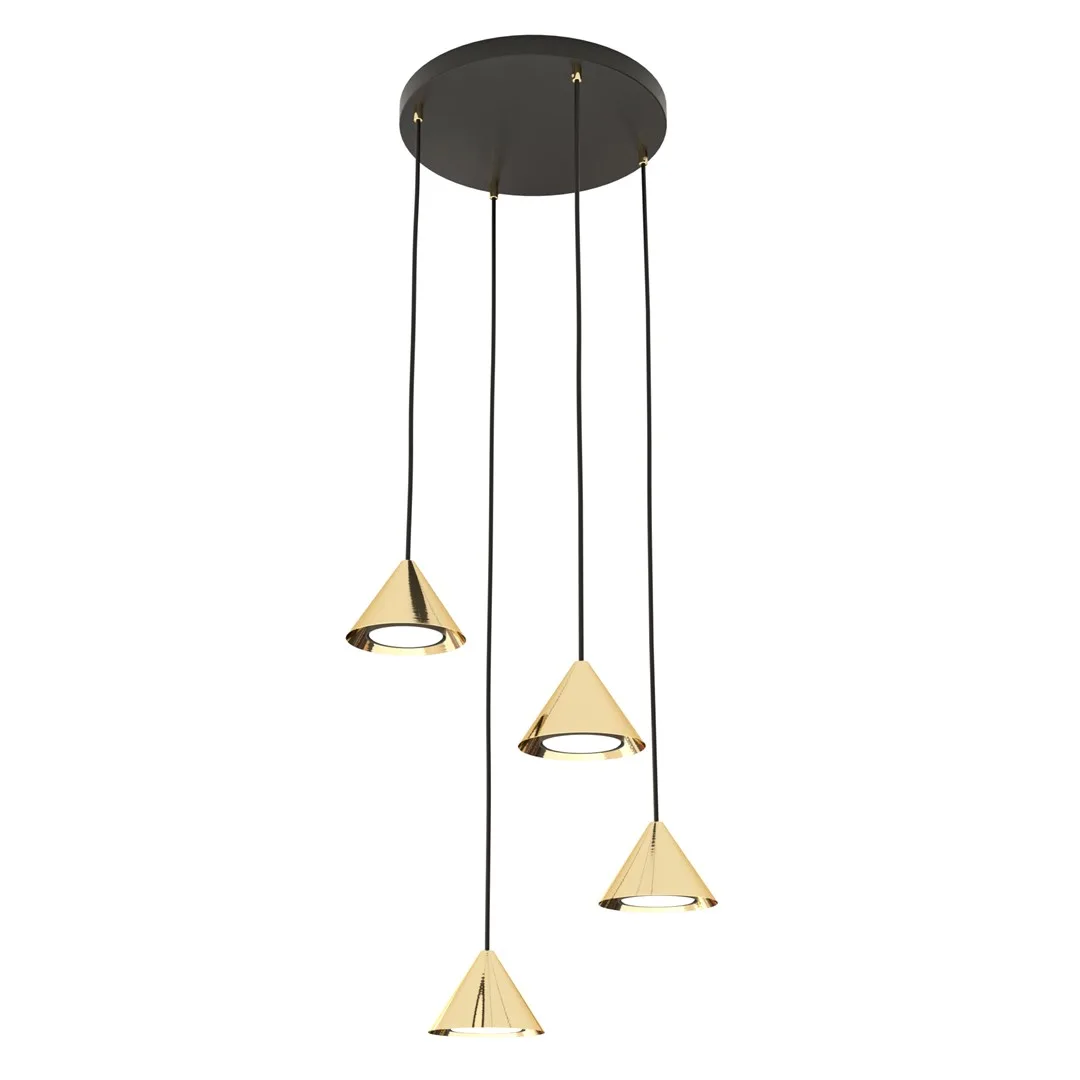 Emibig Lighting - Elit Premium Ø30 - Taklampa - Guld