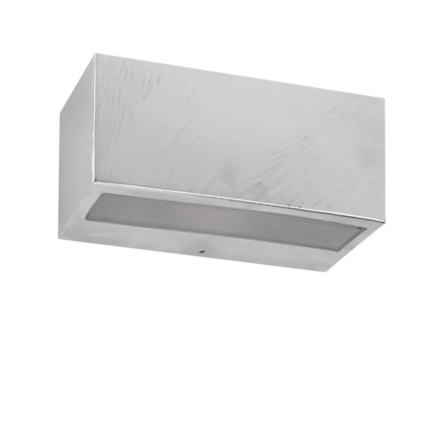 Asker Big Up/Down LED Außenwandleuchte Galvanized - Norlys - Terrasse - Aluminium