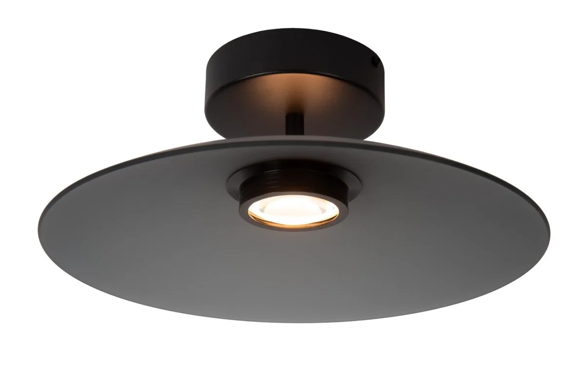 Lucide - Menga Ø40 - Takplafond - Rökfärgad
