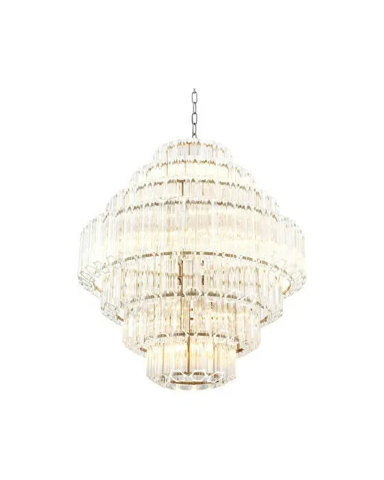 Vittoria Chandelier Nickel