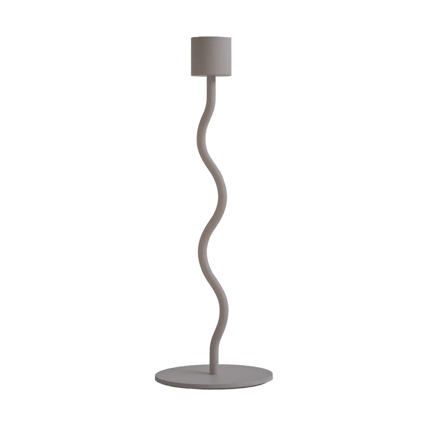 Cooee Design Curved Kerzenständer 23cm Taupe