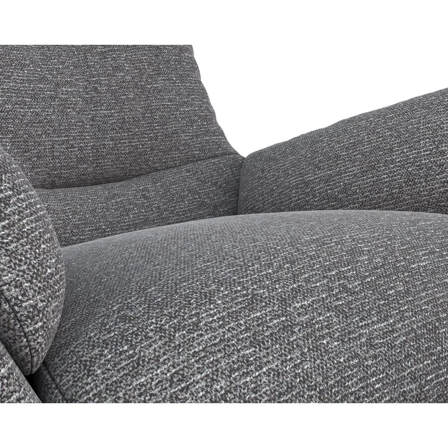 Sessel Halani stahl Stoff B 93 T 84 H 95 cm