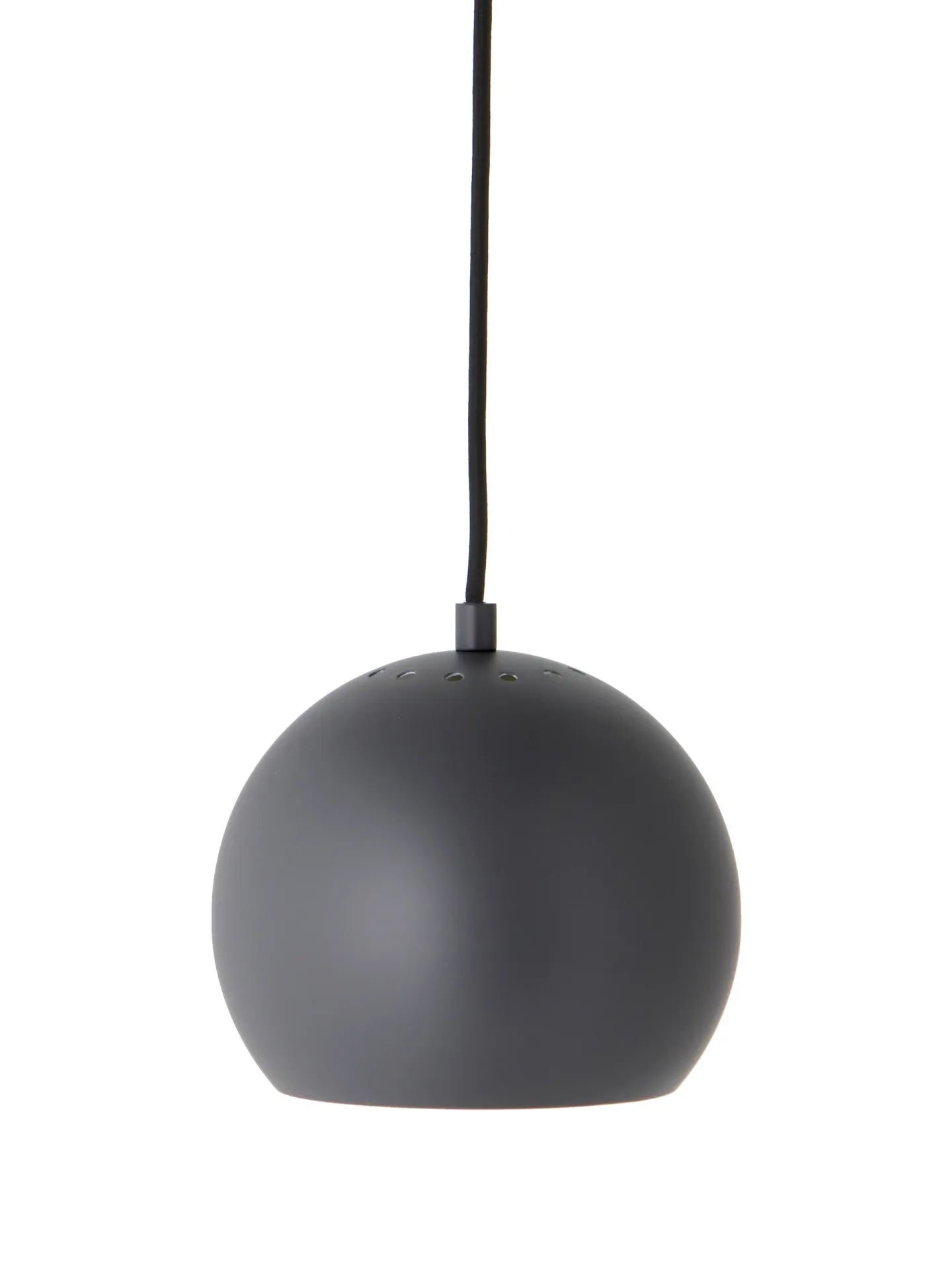 Frandsen Ball pendel Ø18 cm Matt mörkgrå