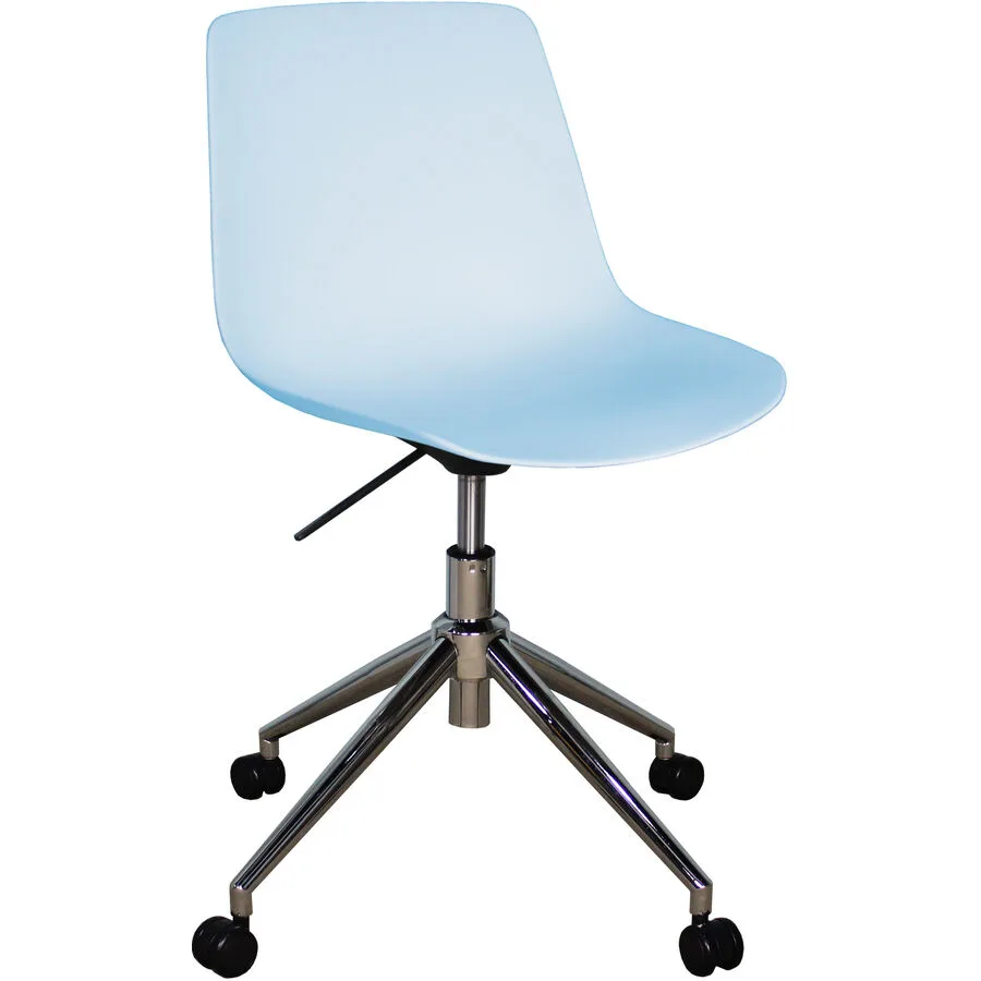 Bürostuhl Livio blau Polypropylen H 82.5 cm