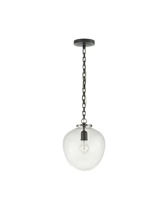 Katie Acorn Pendant Bronze/Clear