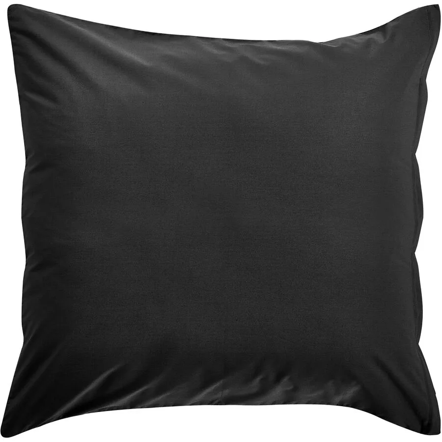 Kissenbezug Kos Schwarz Satin 65 cm 65 cm