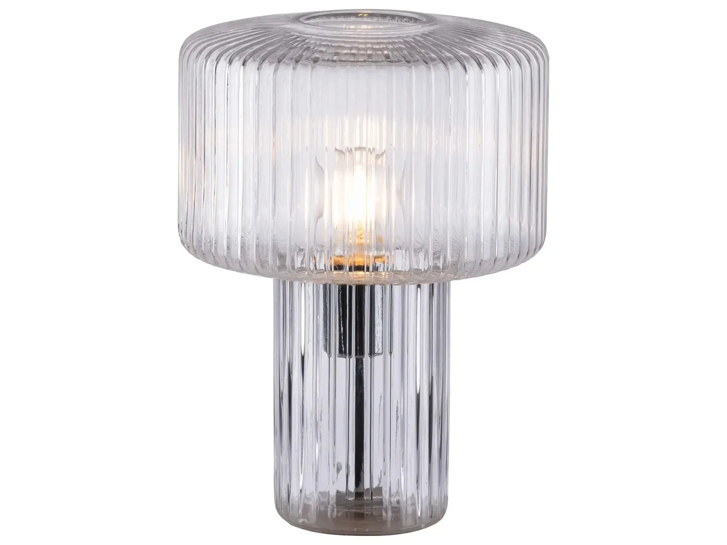 Ribaglob Tischlampe Wahida Transparent | Schubiger Möbel