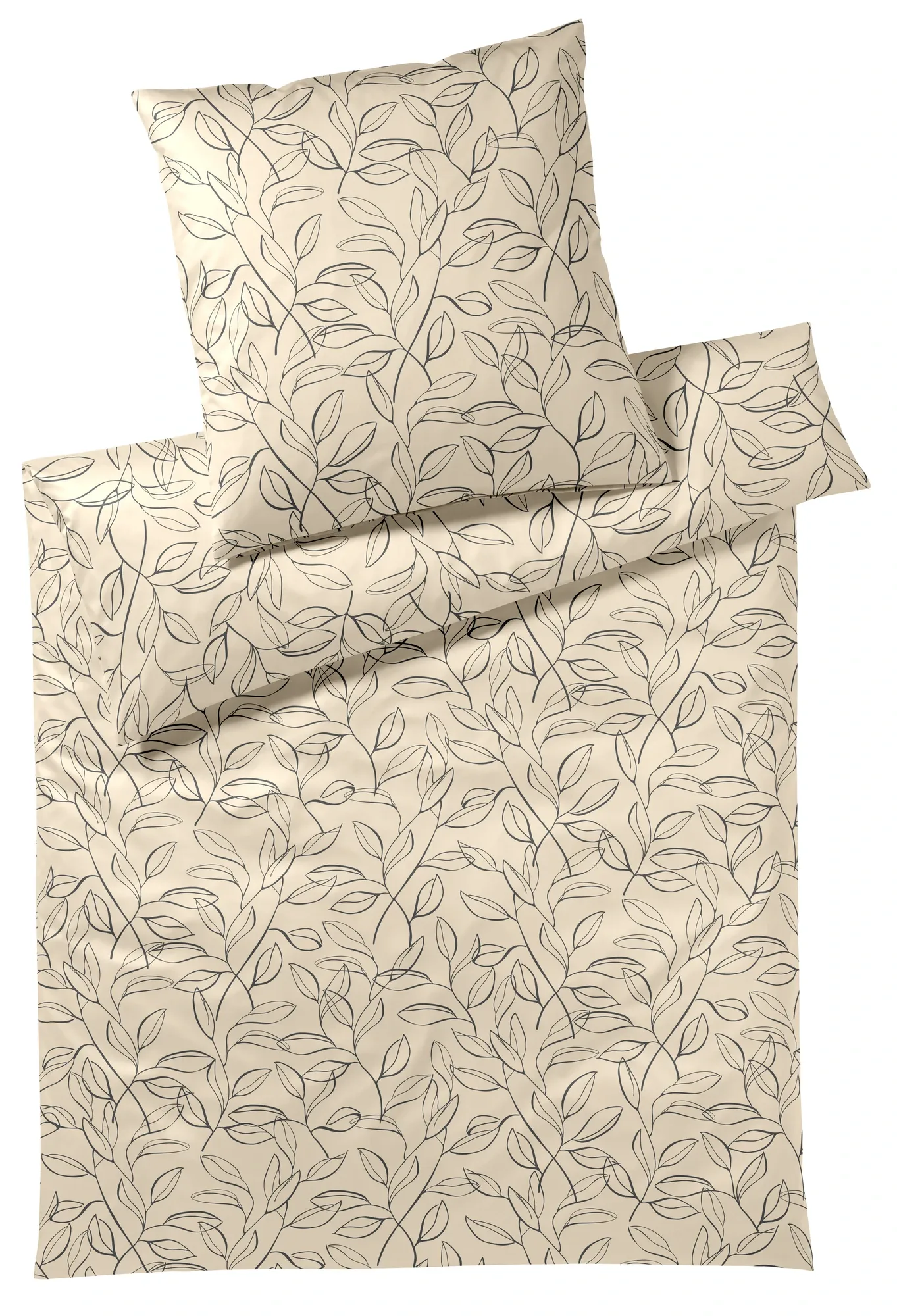 Elegante Bettwäsche Floral, Beige Beige | Schubiger Möbel