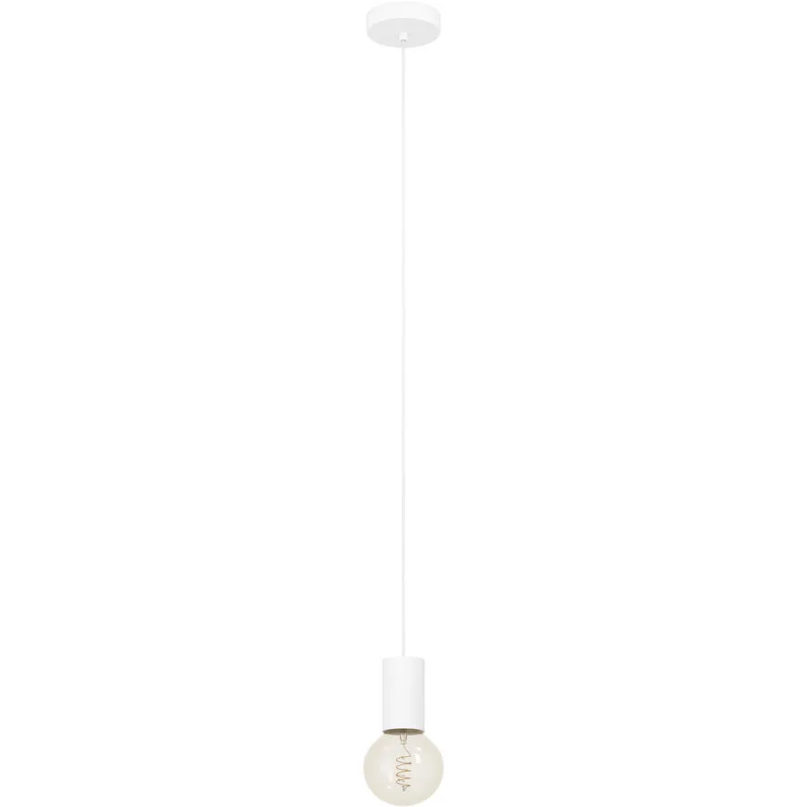 Eglo Pendellampe Pozueta 1 Weiss Stahl 200 cm