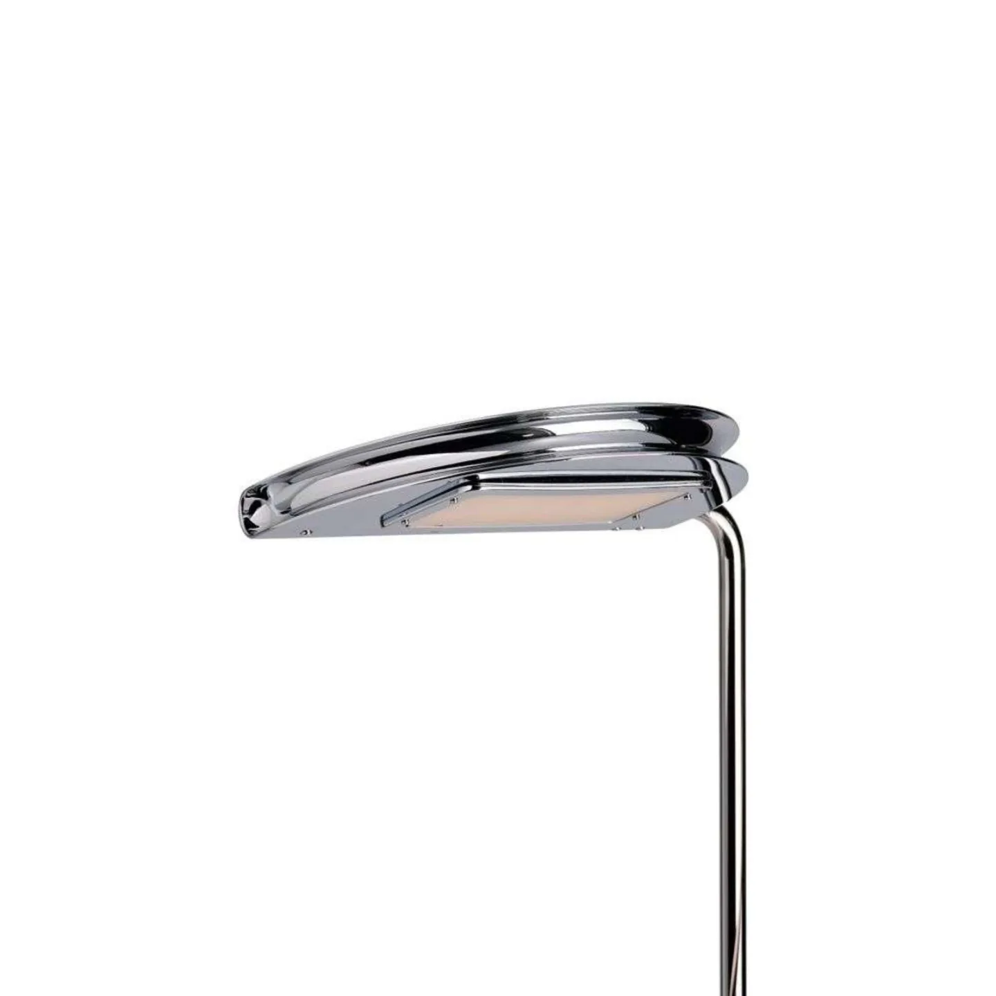 Mezzaluna Stehleuchte White Marble/Chrome - DCW - Wohnzimmer - Metall