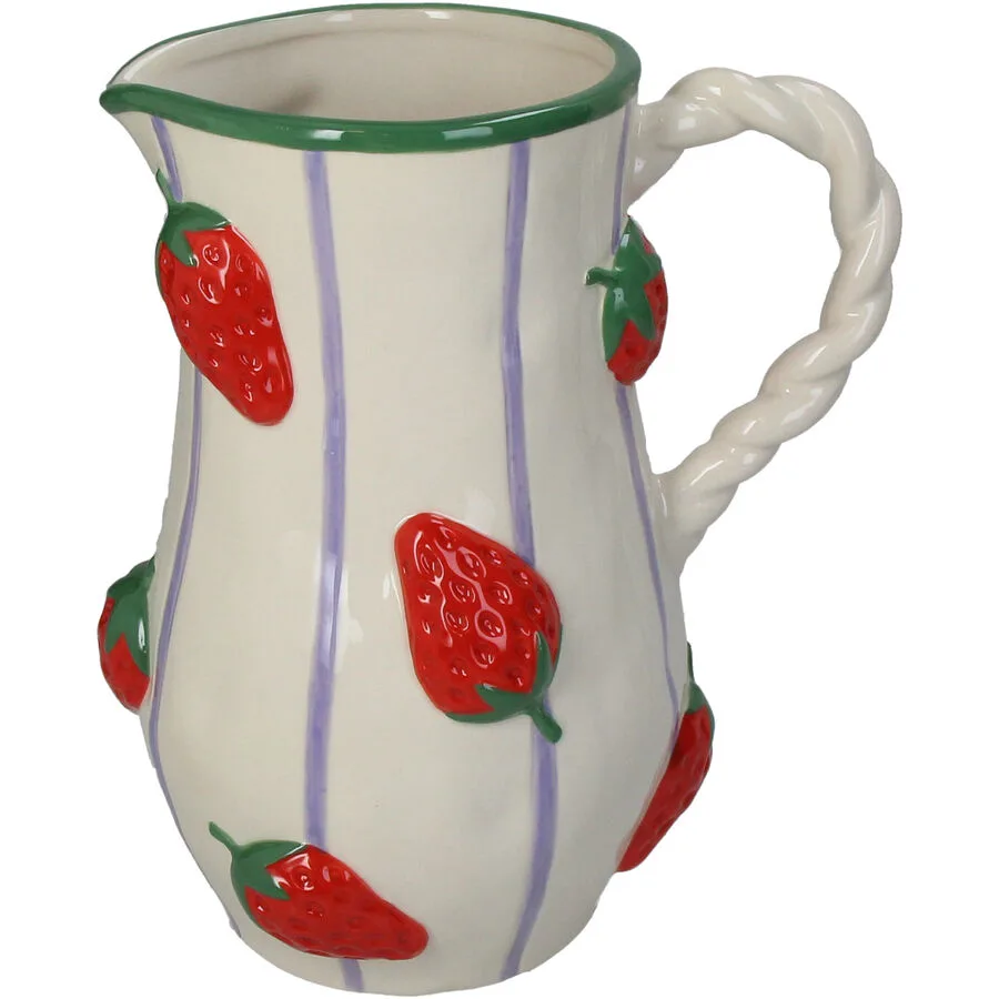 Vase Myko rot Dolomit D 15 cm H 23.5 cm