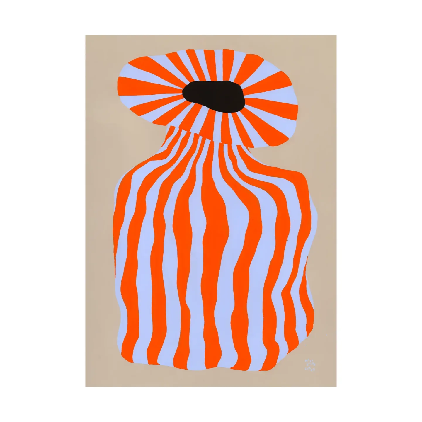 Paper Collective Doodle of a Doodle 01 poster 30x40 cm