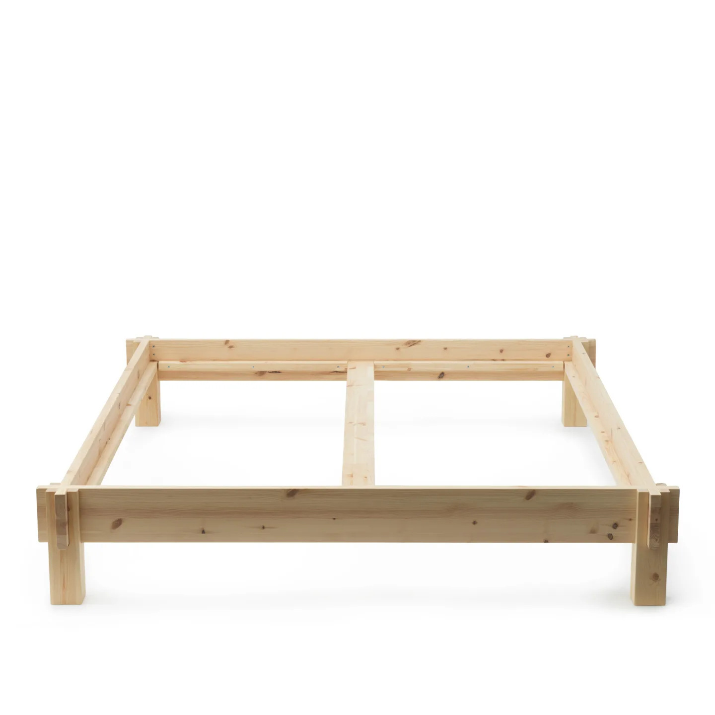 Normann Copenhagen - Notch Bed Frame 160 x 200 cm - Sängar - Simon Legald - Träfärgad - Trä