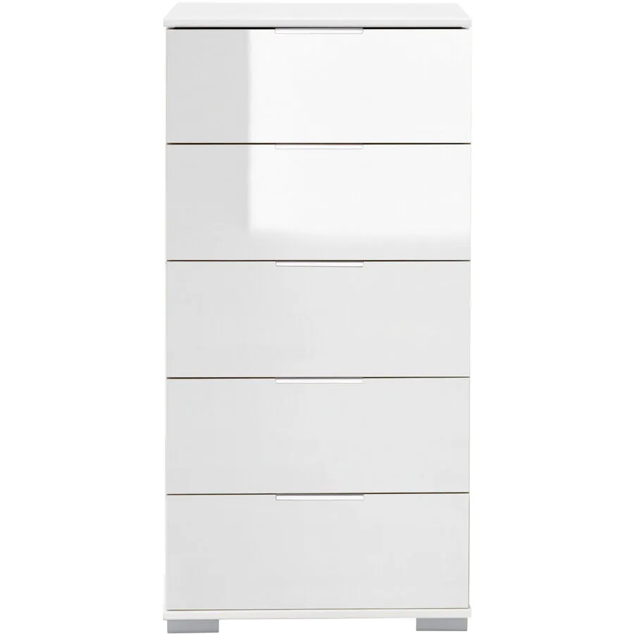 Kommode Peyton C weiss Holzwerkstoff B 49 H 102 cm