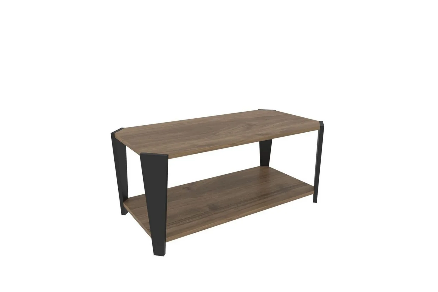 Dargaville Soffbord 91 cm - Valnöt/Svart