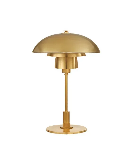 Whitman Desk Lamp Antique Brass
